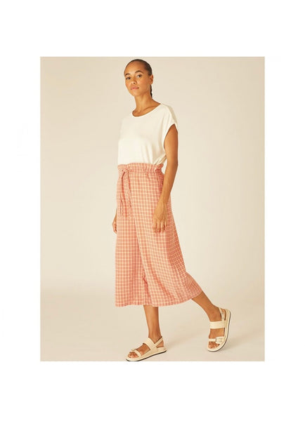 Squares Red Culottes
