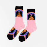 Pyramid Crew Socks