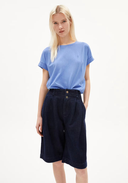 Idaara Organic Cotton T Shirt - Blue Bloom
