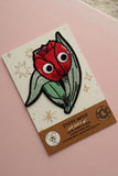Googly Tulip Sticker Patch