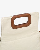 Esme Denim Bag - Pale Flax