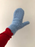 Fluffy Angora Mittens