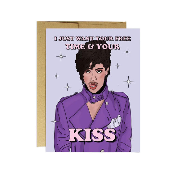 I Want Your Kiss Greeting Card