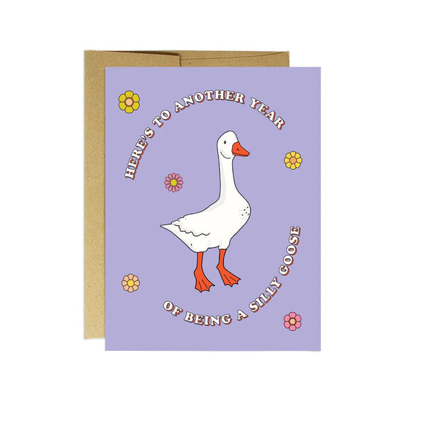 Birthday Silly Goose Card