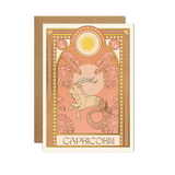 Illustrated Zodiac Birthday Card