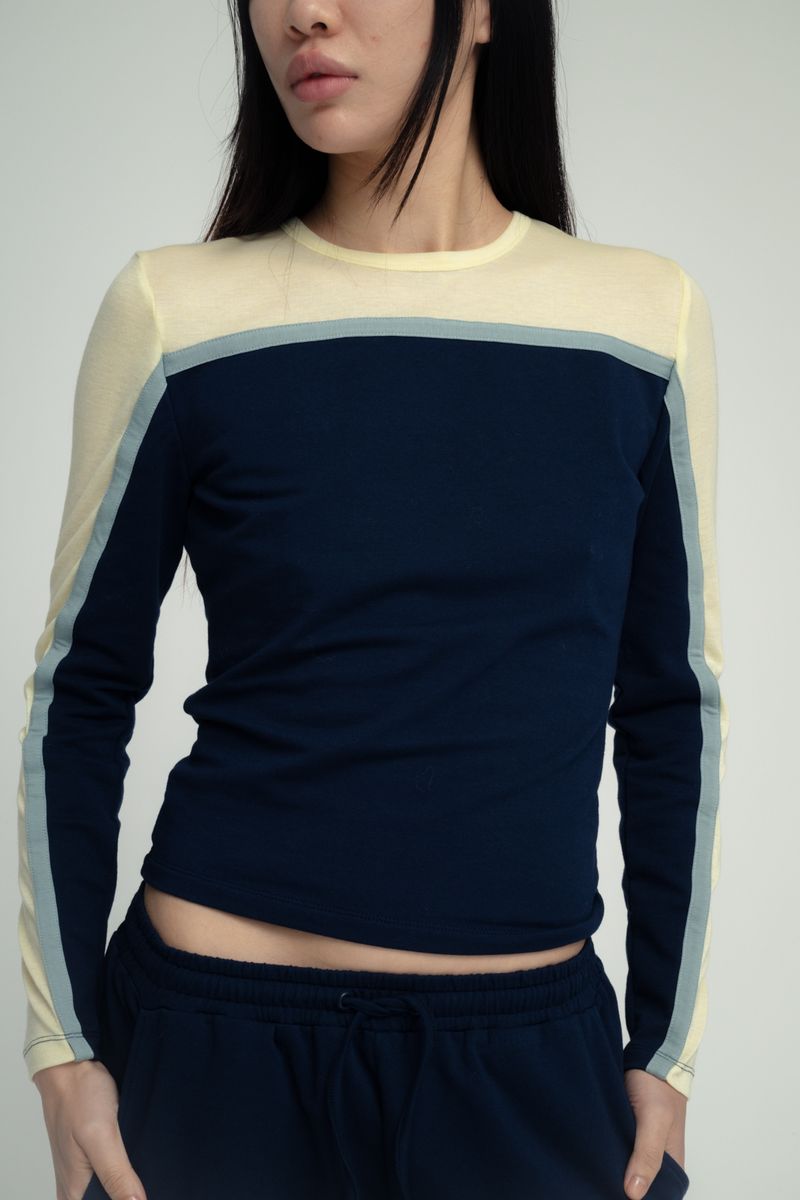 Raon Top - Butter, Mint & Navy