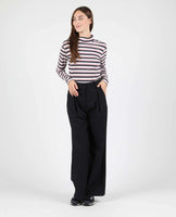Sue Turtleneck - Navy Blue/Powder