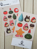 Clay Sticker Sheet
