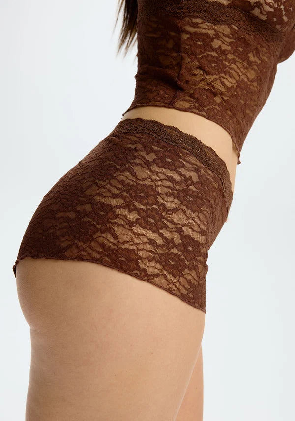 The Lace Rosette Short