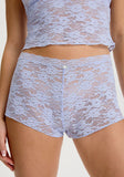The Lace Rosette Short - Lavender
