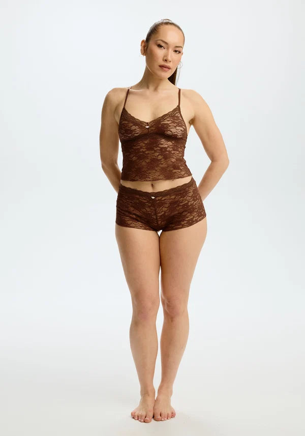 The Lace Rosette Cami