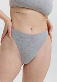 The Cotton High Leg Thong
