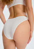 The Cotton High Leg Bikini