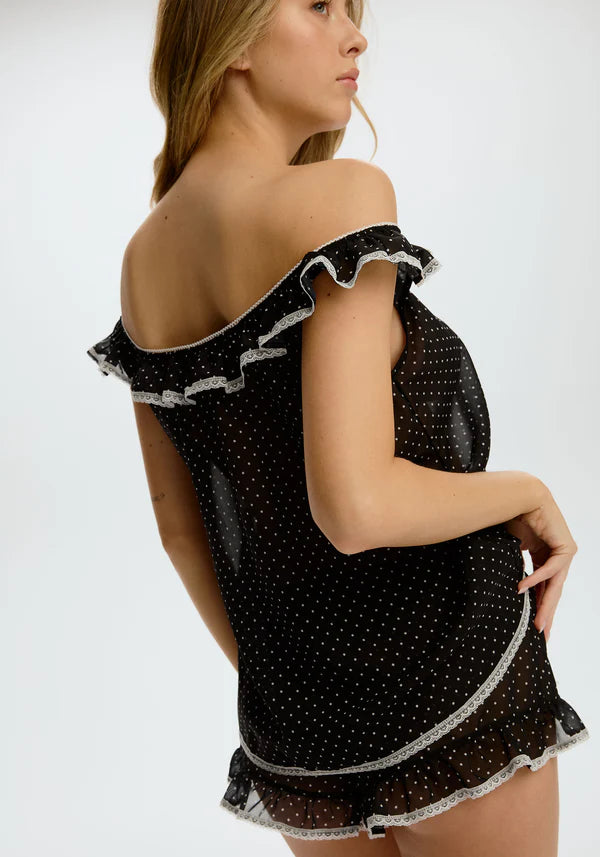 Delphine Babydoll - Blackberry