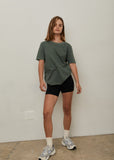 Standard Fit Binding Neck T Shirt