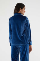 Blue Velvet Shirt