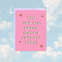 Cute Ass Baby Card