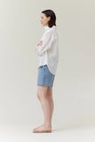 Long Sleeve Cotton Shirt - Off White