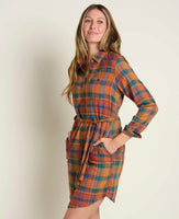 Re-form Flannel Shirtdress - Hazel