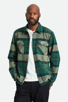 Bowery Heavyweight Flannel - Pine Needle/Olive Surplus