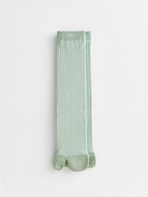 Kyoto Classic Rib Split-Toe Tabi Socks