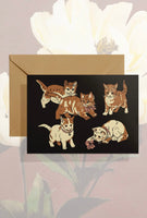 Kittens Greeting Card
