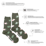 Crochet Mismatched Socks