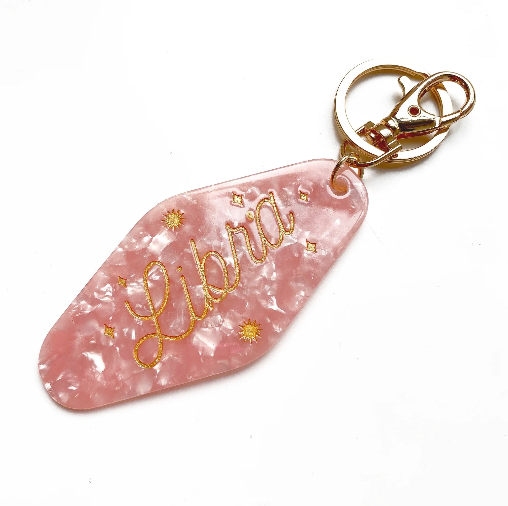 Horoscope Motel Keychain