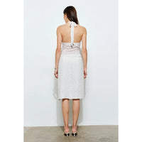Elara Ruffle Trim Halter Top