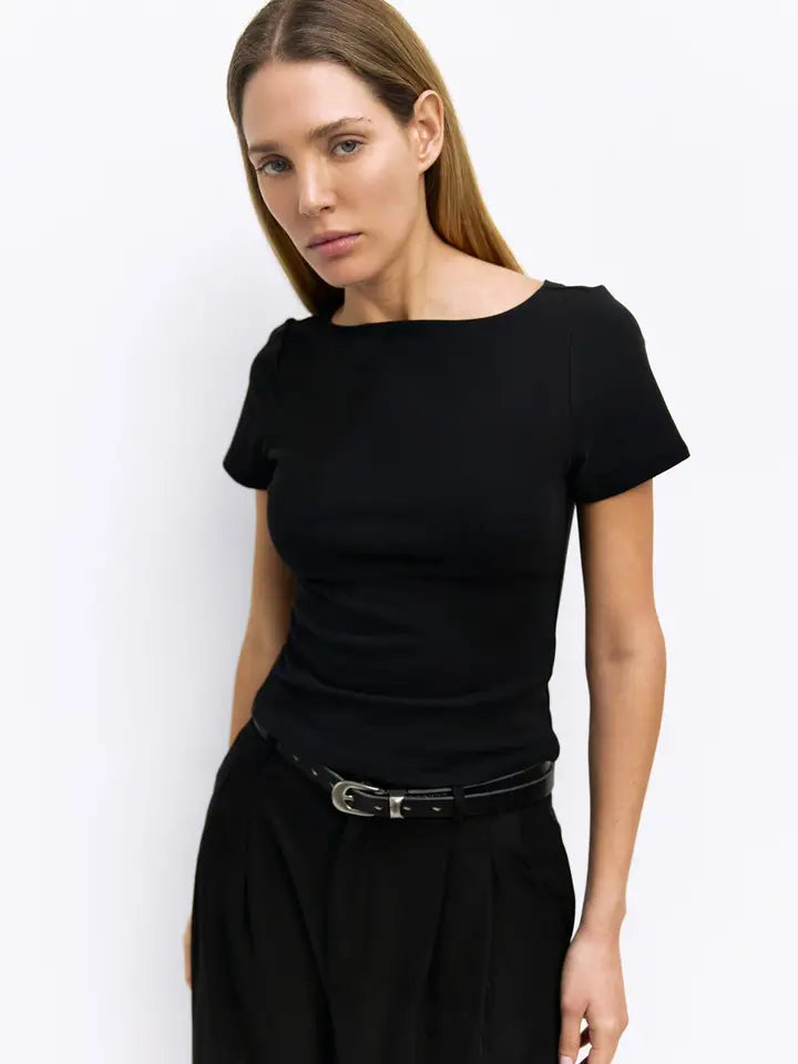 The Breanna Top - Black