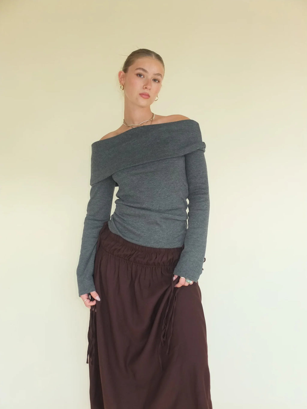 Tanner Skirt - Prune