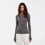 Wool Knit Top