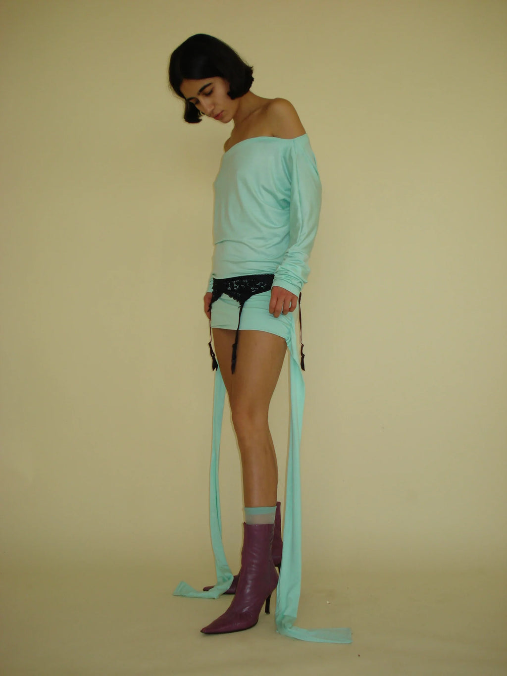 Enya Top - Aquamarine