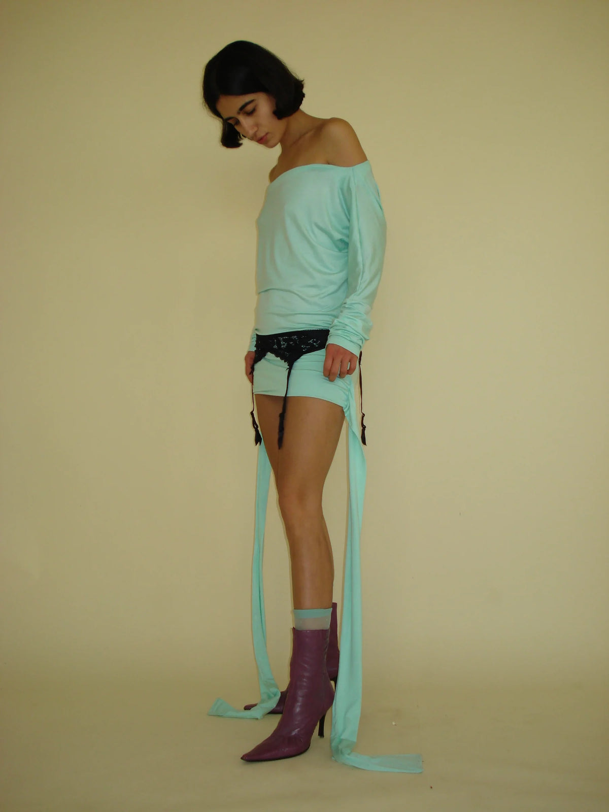 Enya Top - Aquamarine