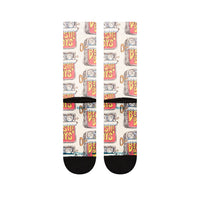 Beastie Boys x Stance Canned Sock - Off White