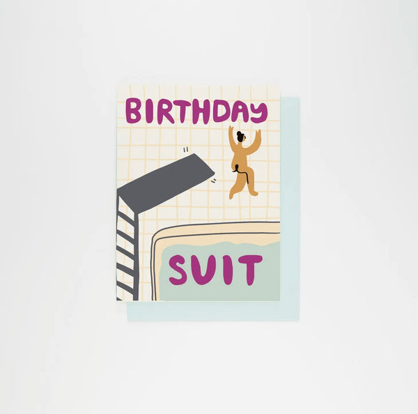 Birthday Suit Card