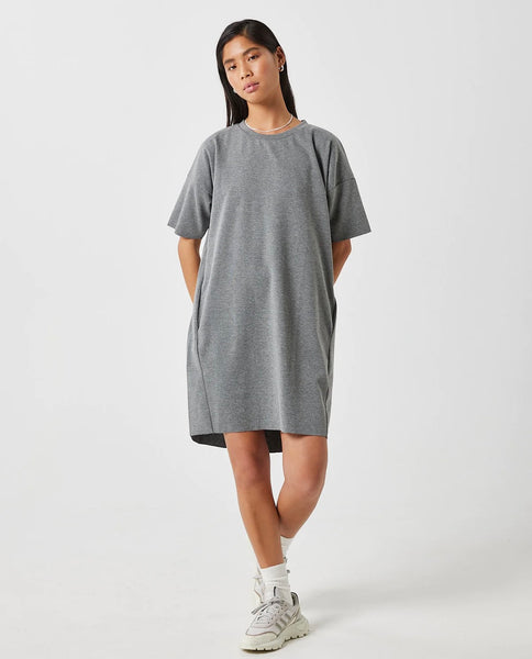 Regitza 2.0 Short Dress 0265 - Dark Grey Melange