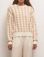 Cedar Houndstooth Sweater