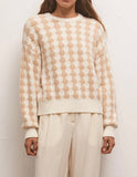 Cedar Houndstooth Sweater