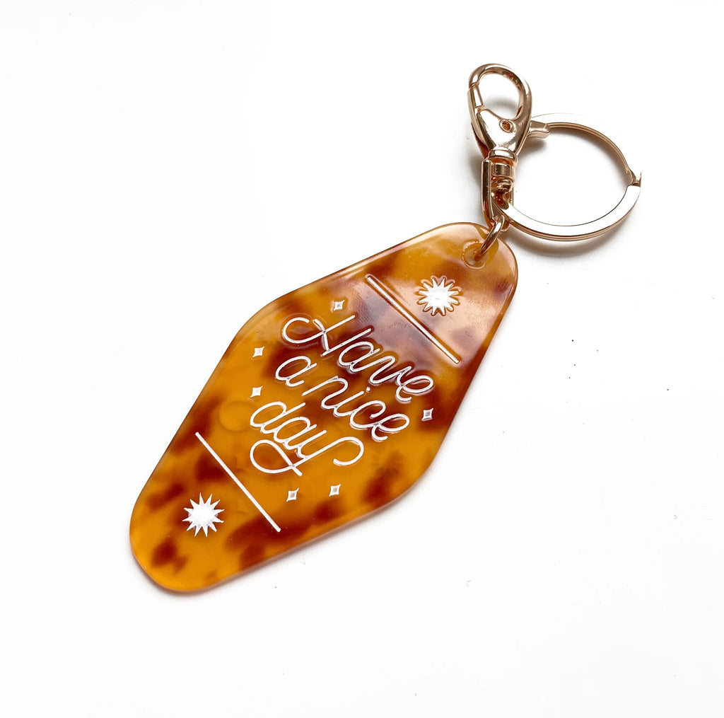 Horoscope Motel Keychain