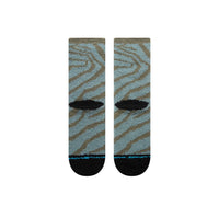 Night Owl Crew Sock - Teal