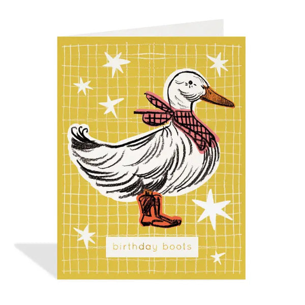 Birthday Boots Card