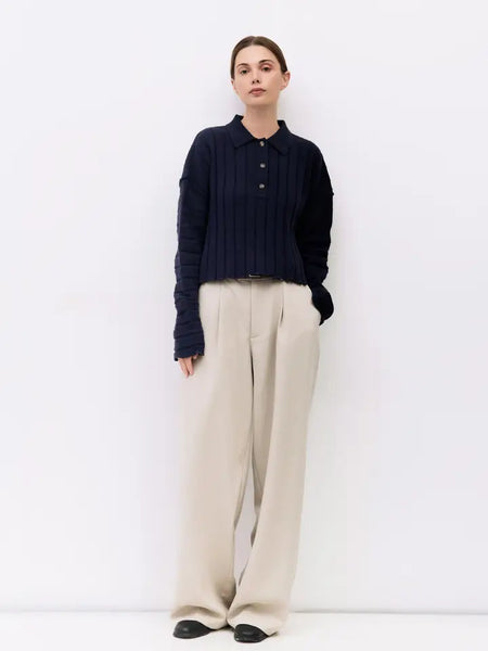 The Karina Sweater - Navy