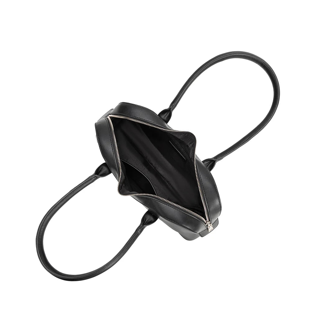 Tilda Recycled Vegan Shoulder Bag - Black