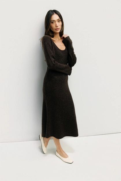 The Danica Dress - Brown