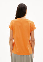 Idaara Organic Cotton T Shirt - Light Tangerine