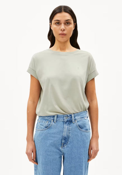 Idaara Organic Cotton T Shirt - Seagreen