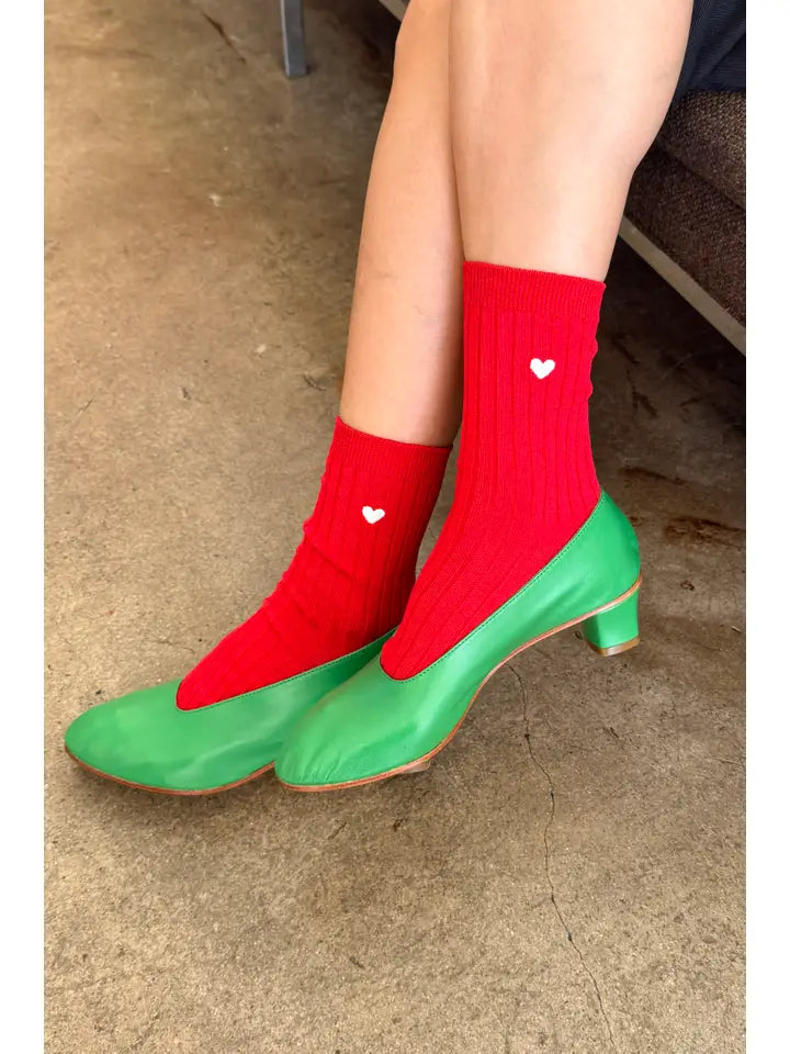 Embroidered Her Socks