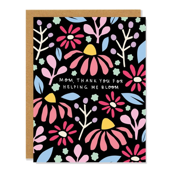 Helping Me Bloom Greeting Card