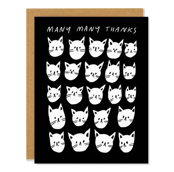 Many Many Thanks Greeting Card